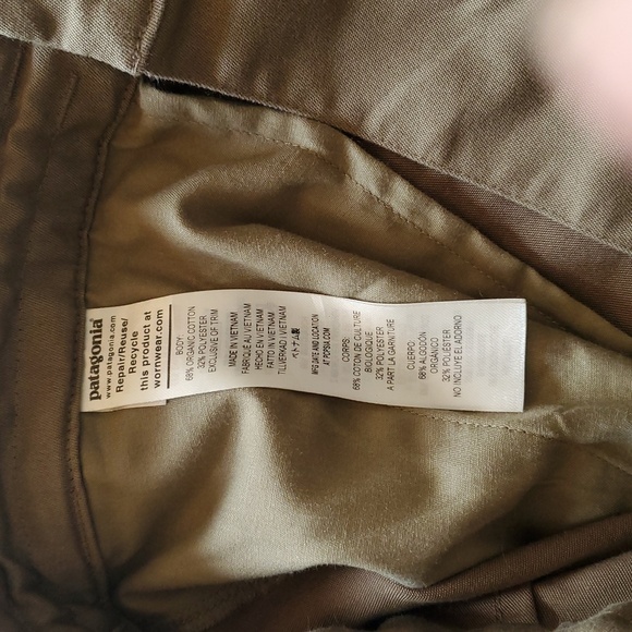 Patagonia Sage Mens Twill Traveler Hiking Cinched, Button, Zip Sz. M Pants - Picture 13 of 16